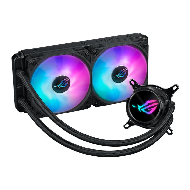 Water Cooler P Processador Asus Rog Strix Lc Iii 240mm Argb P IntelAmd Branco - 90rc00s2-M0uay0