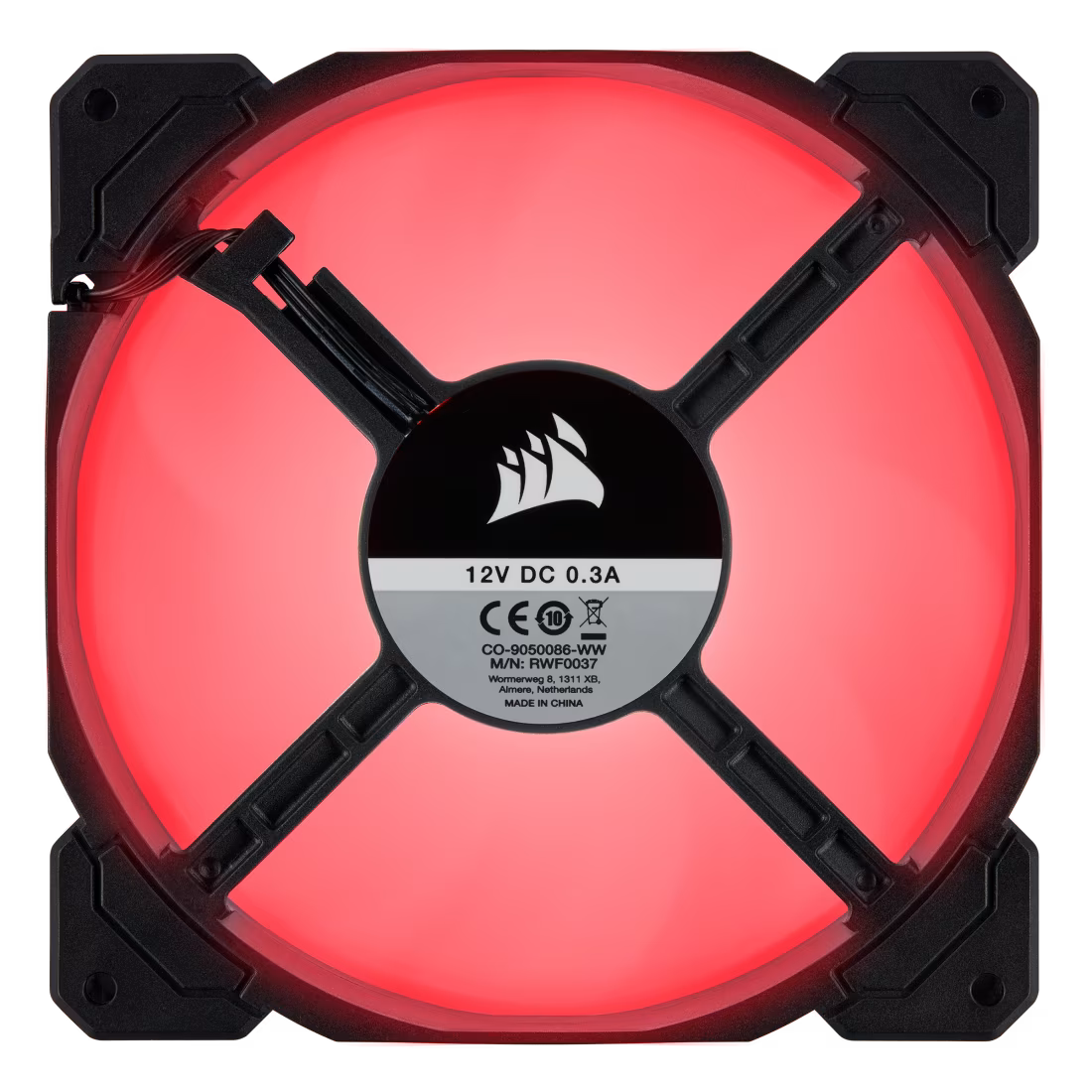 Cooler P/ Gabinete Corsair Af140 140mm Led Preto - Co-9050086-Ww