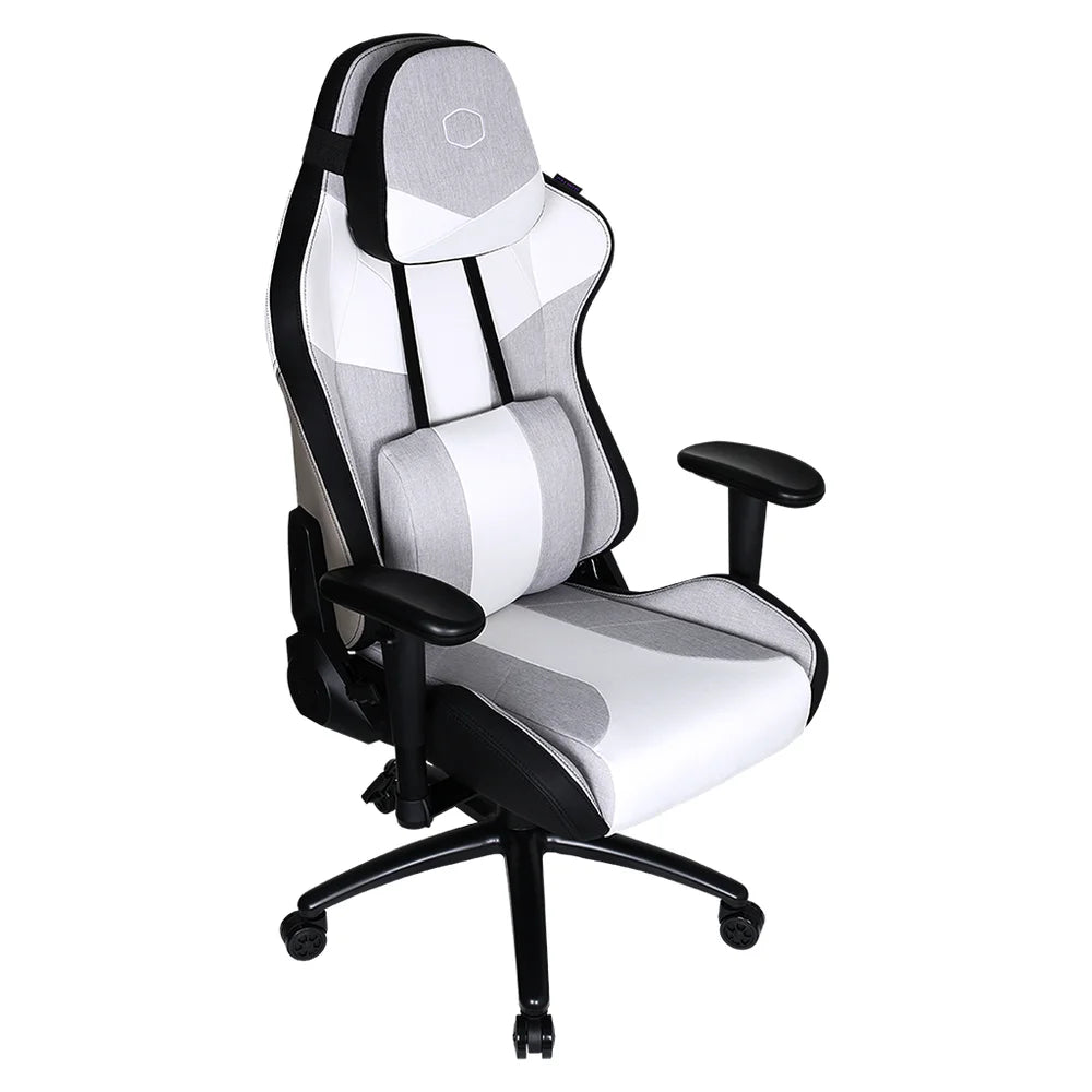 Cadeira Gamer Cooler Master Caliber R3c Cinza e Branca c/ Base de Aco - Cmi-Gcr3c-Gw