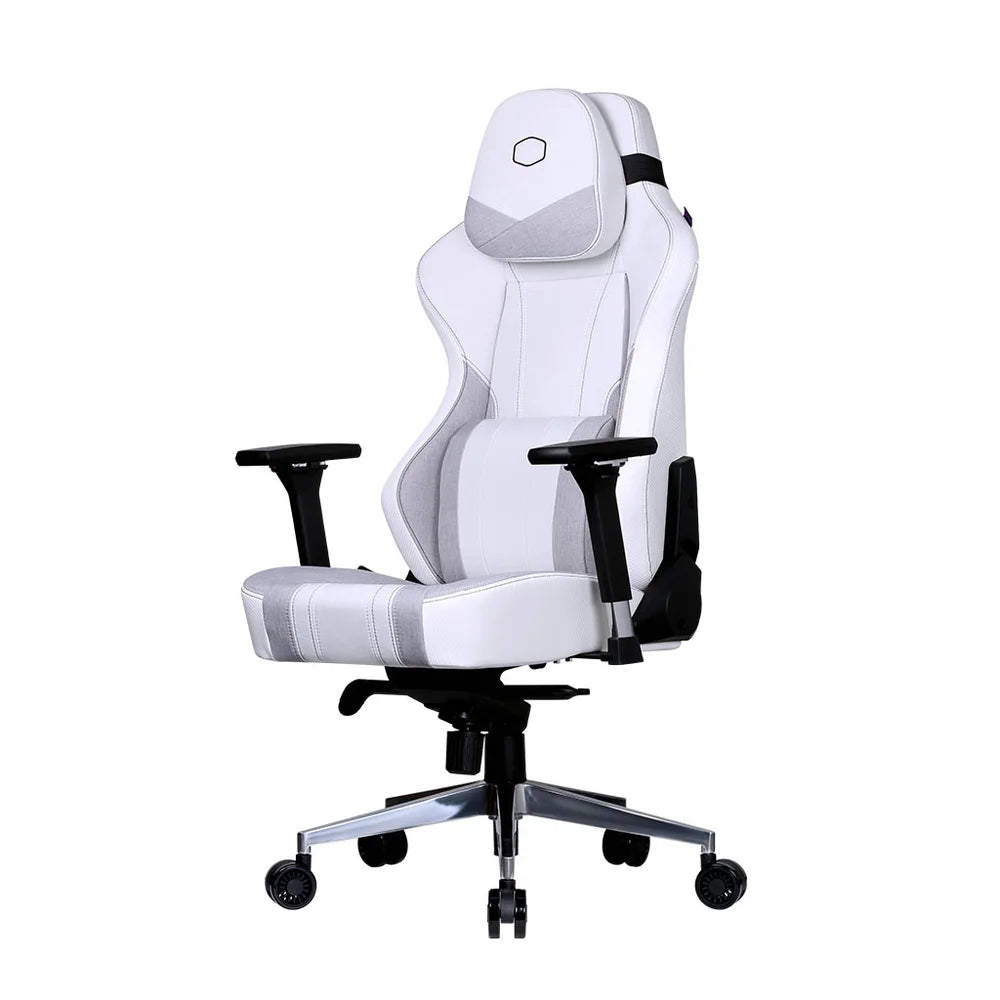 Cadeira Gamer Cooler Master Caliber X2c Cinza e Branca c/ Base de Aco - Cmi-Gcx2c-Gw