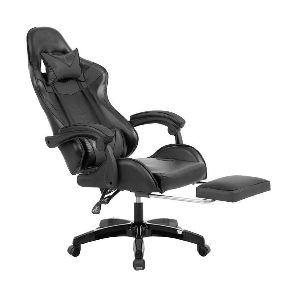 Cadeira Gamer Prizi Canvas - Preta