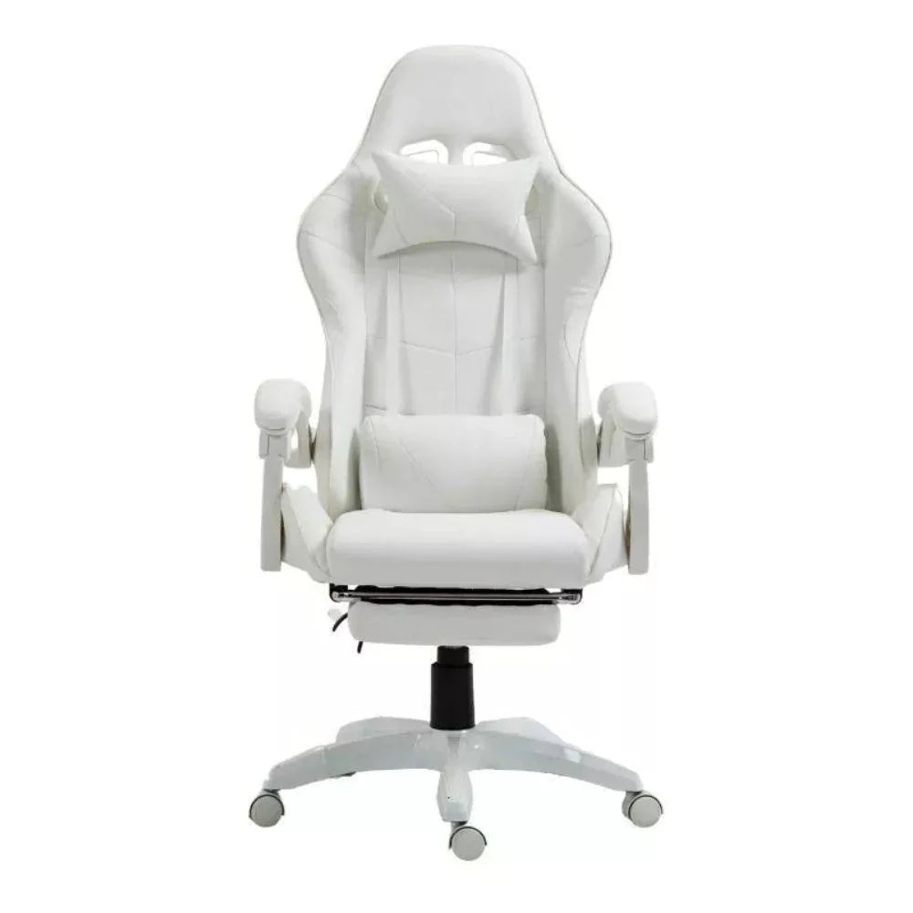 Cadeira Gamer Prizi Canvas - Branca