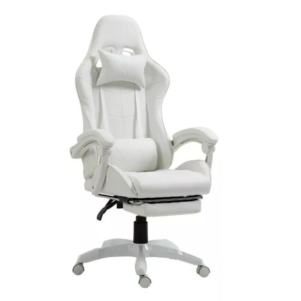 Cadeira Gamer Prizi Canvas - Branca