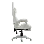 Cadeira Gamer Prizi Canvas - Branca