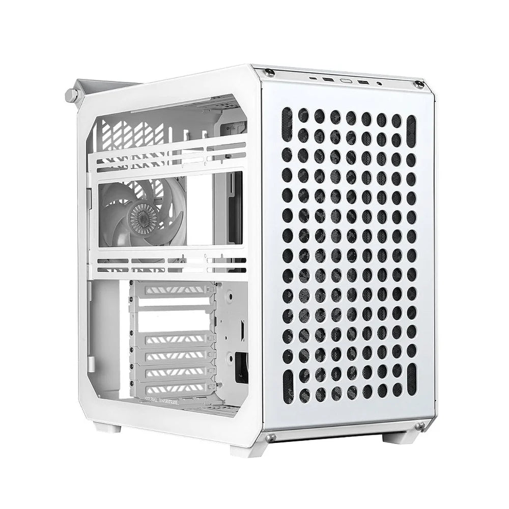 Gabinete Gamer Cooler Master Qube 500 Flatpack Branco Lateral de Vidro ItxMicro AtxAtxE-Atx - Q500-Wgnn-S00