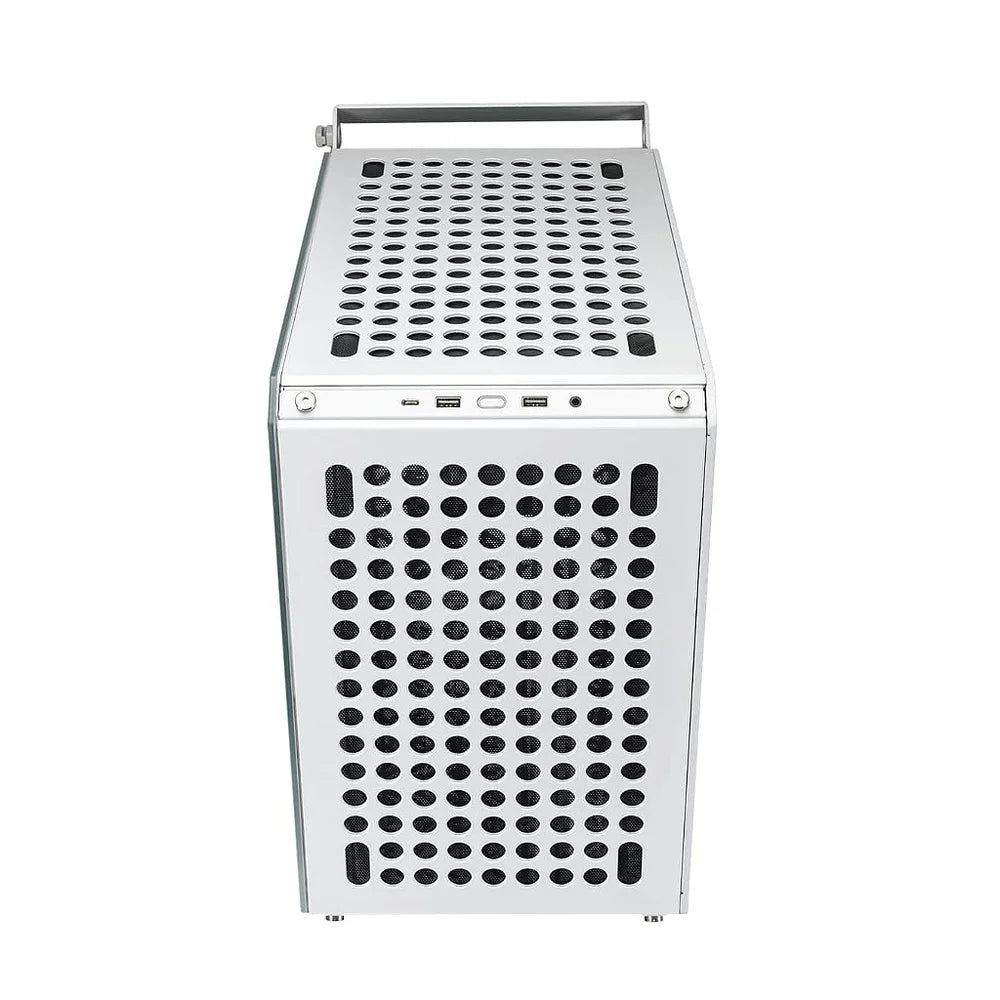 Gabinete Gamer Cooler Master Qube 500 Flatpack Branco Lateral de Vidro ItxMicro AtxAtxE-Atx - Q500-Wgnn-S00