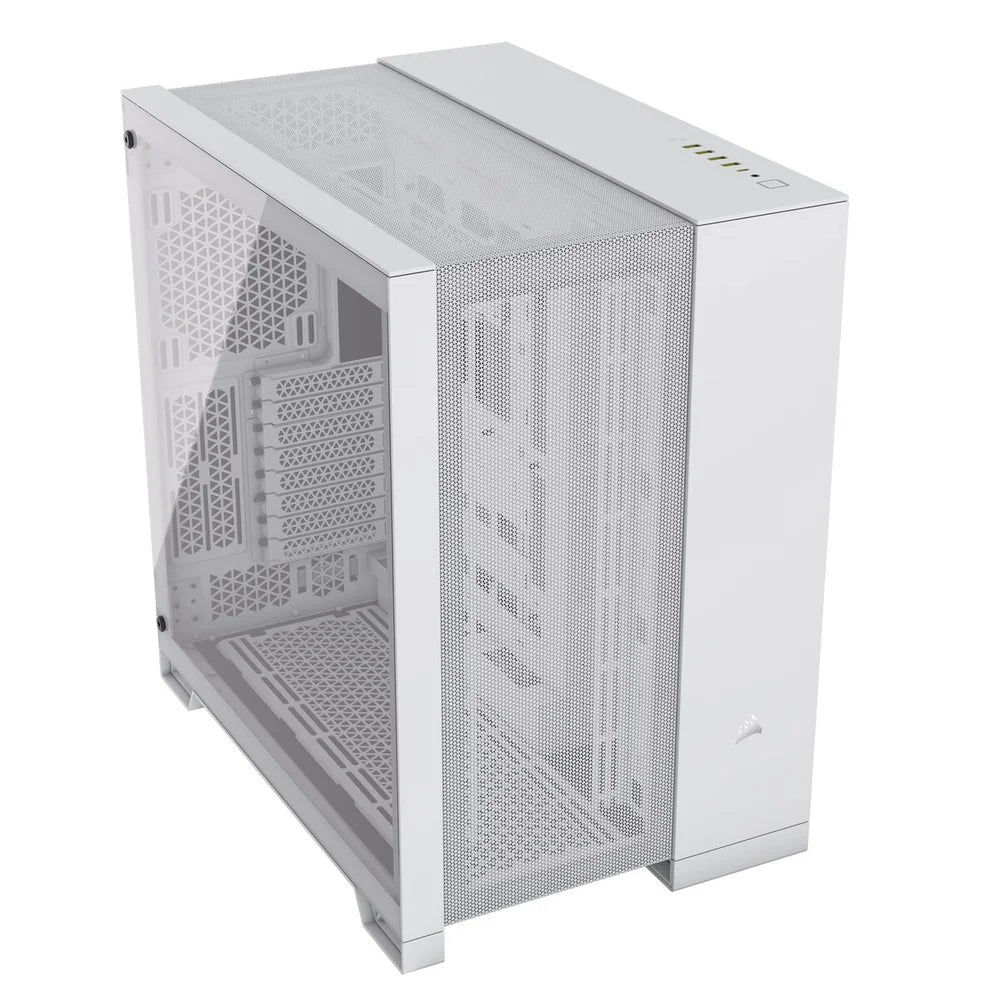 Gabinete Gamer Corsair Airflow 6500d Branco Lateral de Vidro Mini-Itx/Micro-Atx/Atx/E-Atx - Cc-9011260-Ww