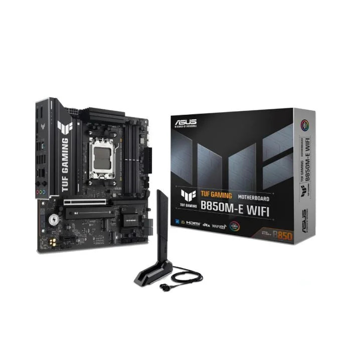 Placa Mae Asus Amd (Am5) Ddr5 Micro Atx - Tuf Gaming B850m-E Wifi