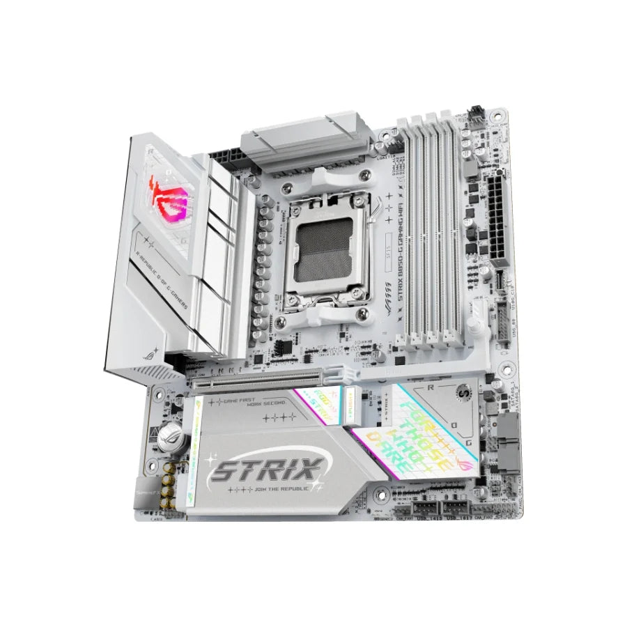 Placa Mae Asus Amd (Am5) Ddr5 Micro Atx - Rog Strix B850-G Gaming Wifi