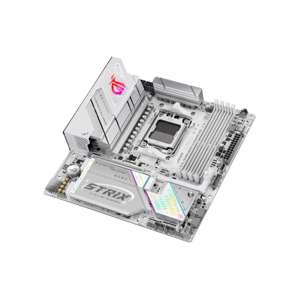 Placa Mae Asus Amd (Am5) Ddr5 Micro Atx - Rog Strix B850-G Gaming Wifi