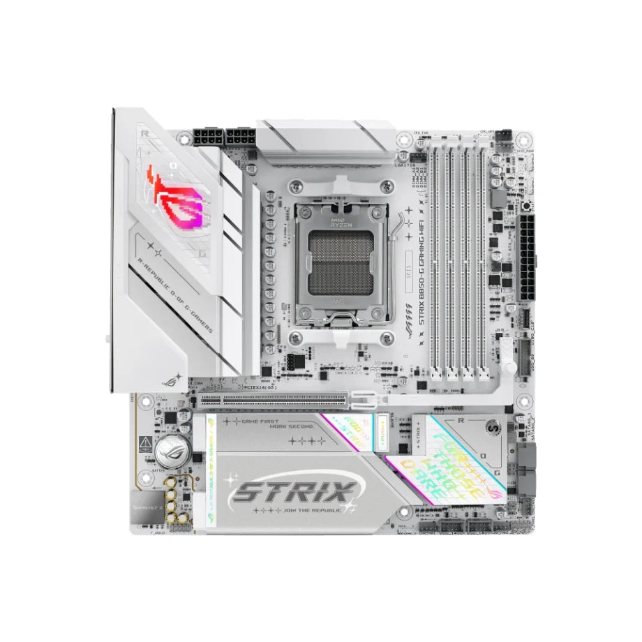 Placa Mae Asus Amd (Am5) Ddr5 Micro Atx - Rog Strix B850-G Gaming Wifi