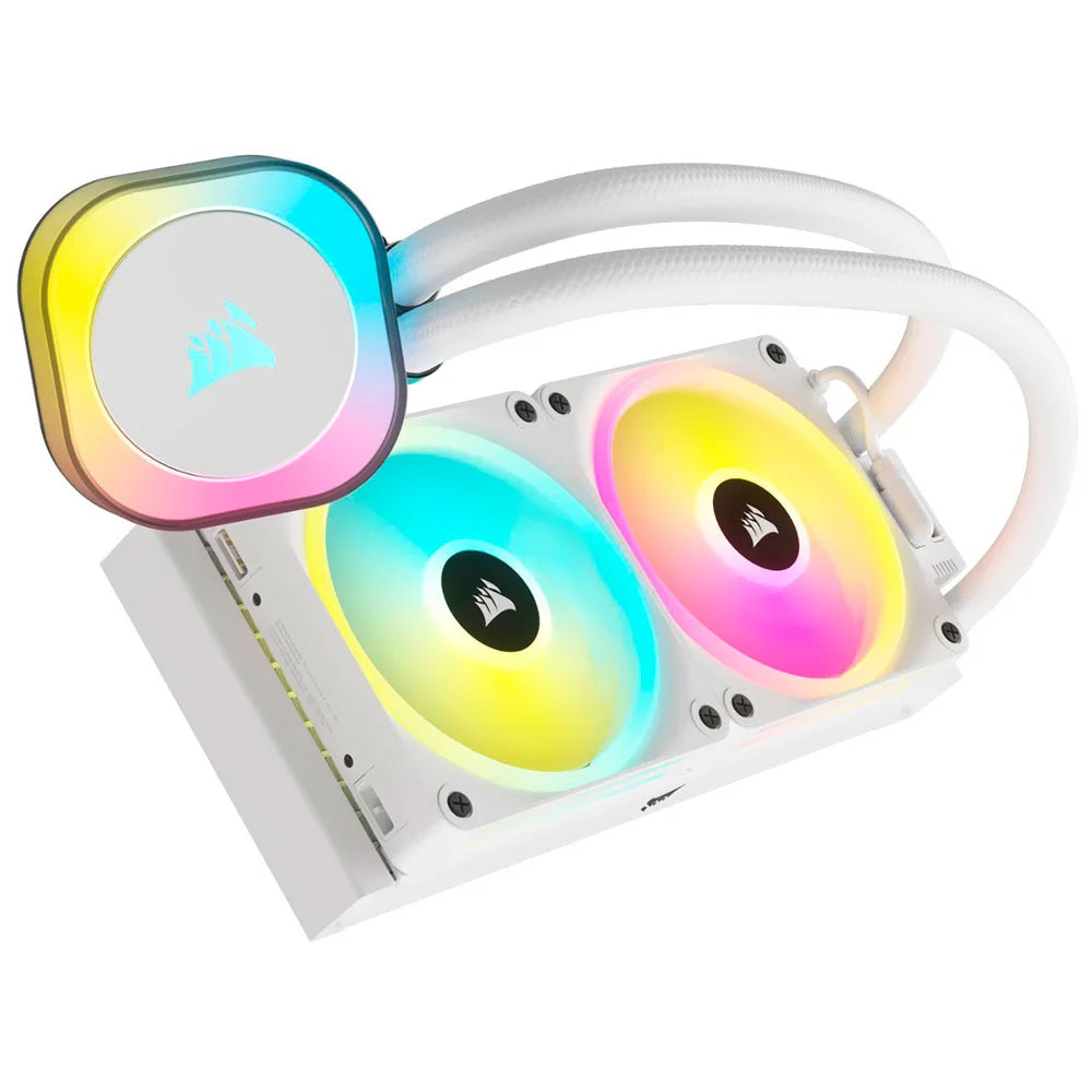 Water Cooler P Processador Corsair Icue Link H100i Aio 240 Rgb P IntelAmd Branco - Cw-9061005-Ww