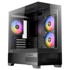 Gabinete Gamer Antec Cx500m Rgb Elite Preto Lateral de Vidro Micro-Atx/Itx - 0-761345-10099-1