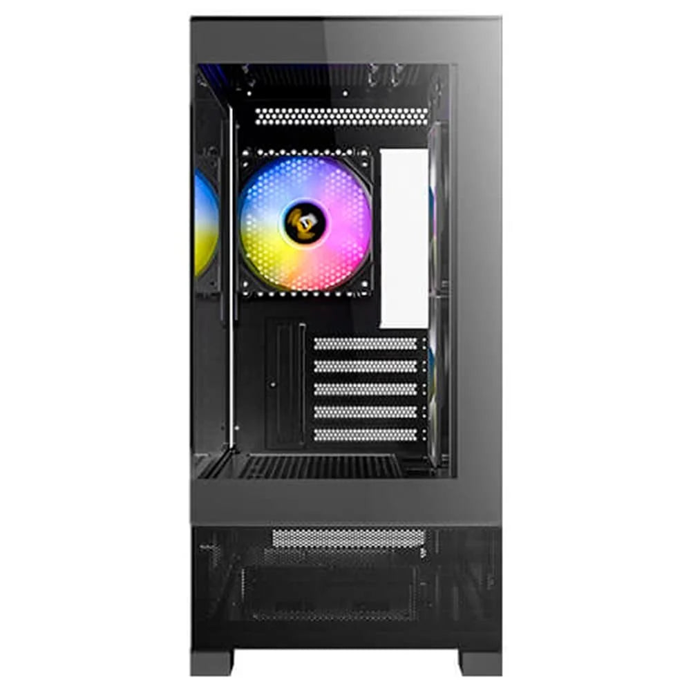 Gabinete Gamer Antec Cx500m Rgb Elite Preto Lateral de Vidro Micro-Atx/Itx - 0-761345-10099-1