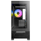 Gabinete Gamer Antec Cx500m Rgb Elite Preto Lateral de Vidro Micro-Atx/Itx - 0-761345-10099-1