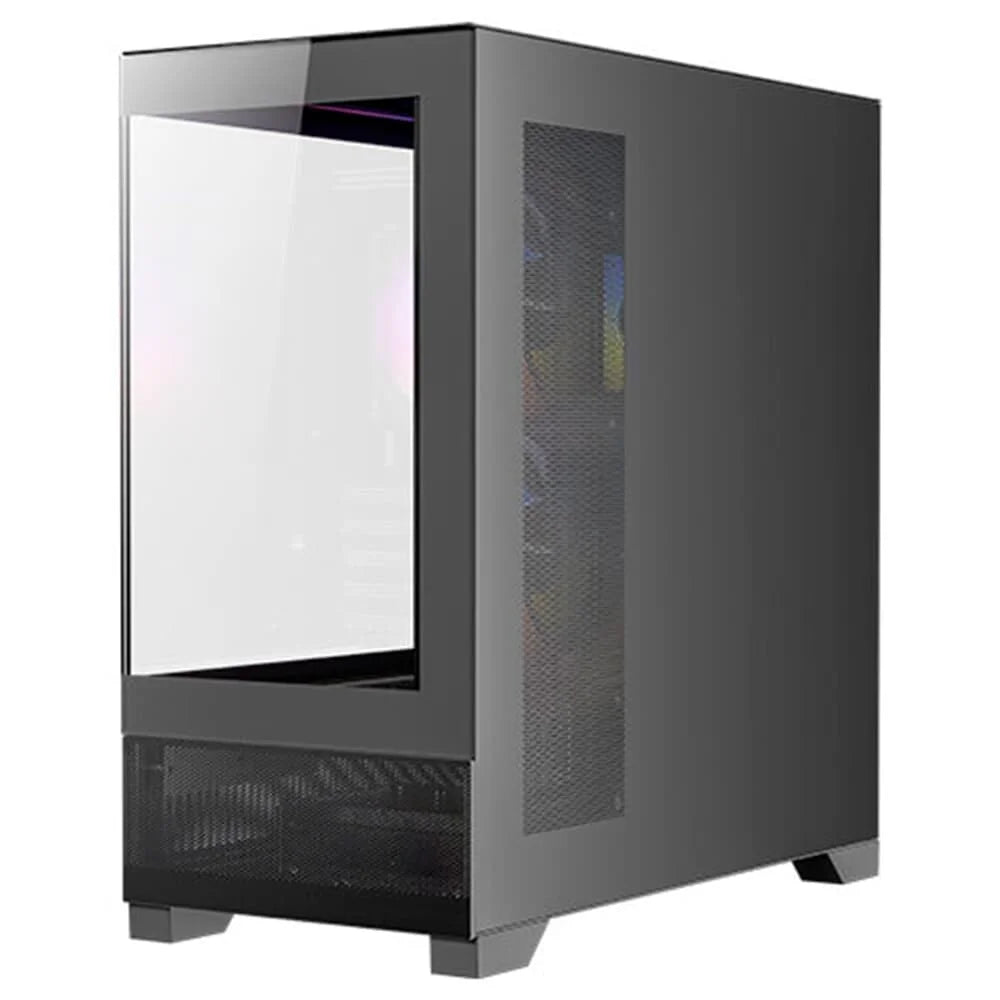 Gabinete Gamer Antec Cx500m Rgb Elite Preto Lateral de Vidro Micro-Atx/Itx - 0-761345-10099-1