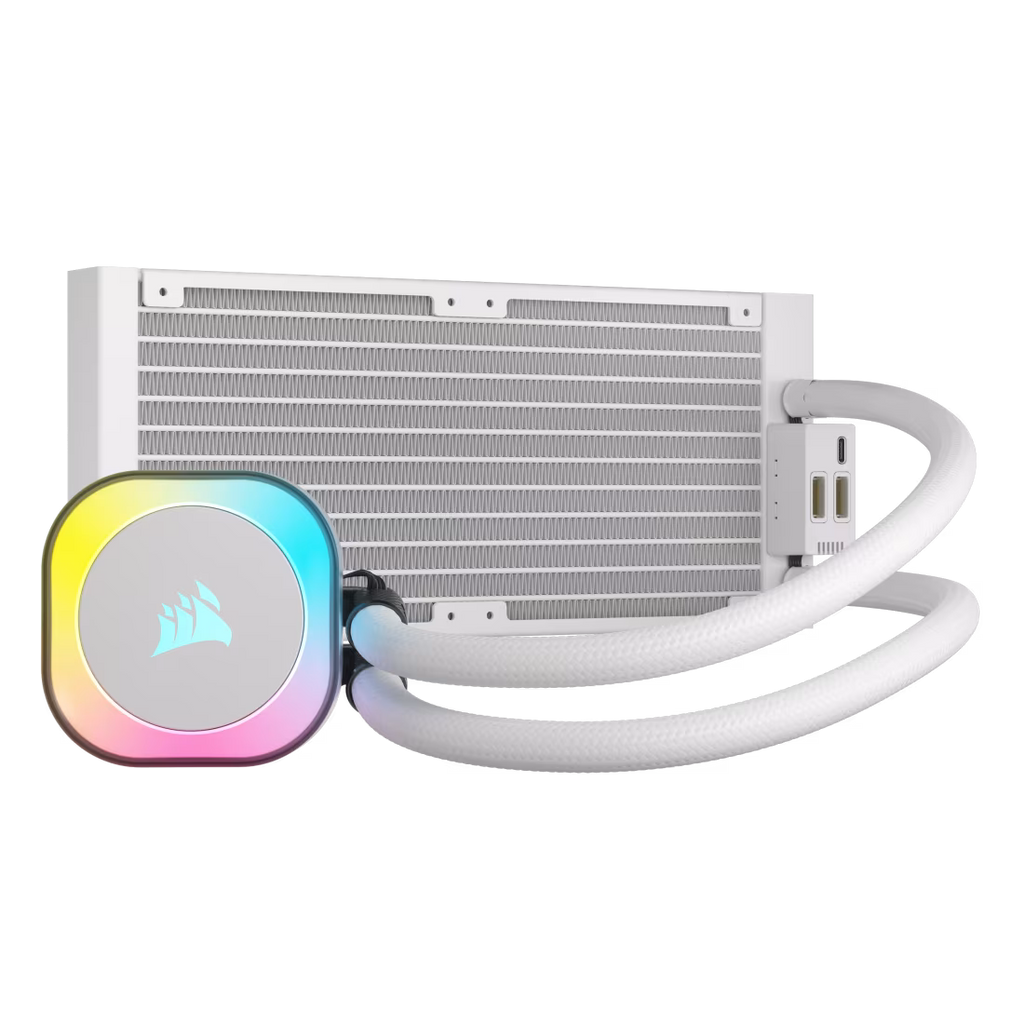 Water Cooler P Processador Corsair Icue Link H100i Aio 240 Rgb P IntelAmd Branco - Cw-9061005-Ww