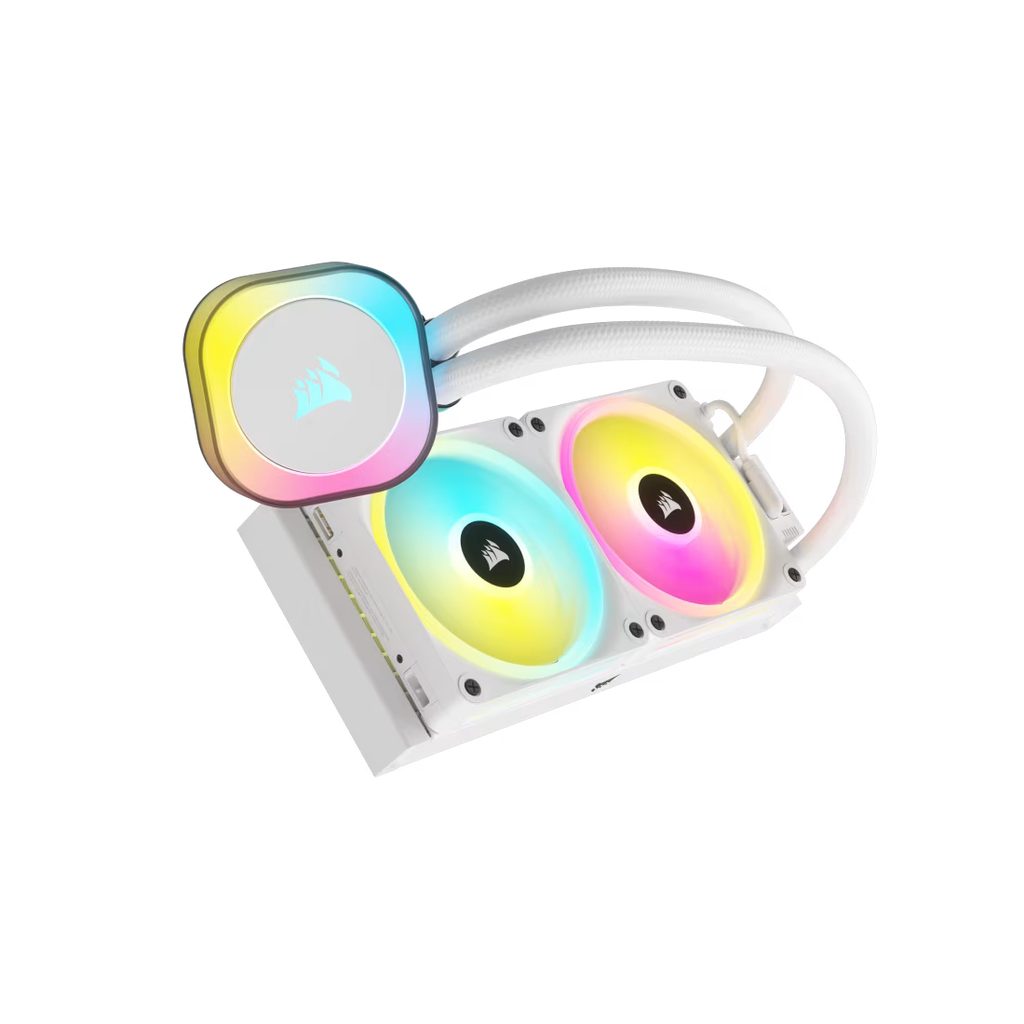 Water Cooler P Processador Corsair Icue Link H100i Aio 240 Rgb P IntelAmd Branco - Cw-9061005-Ww
