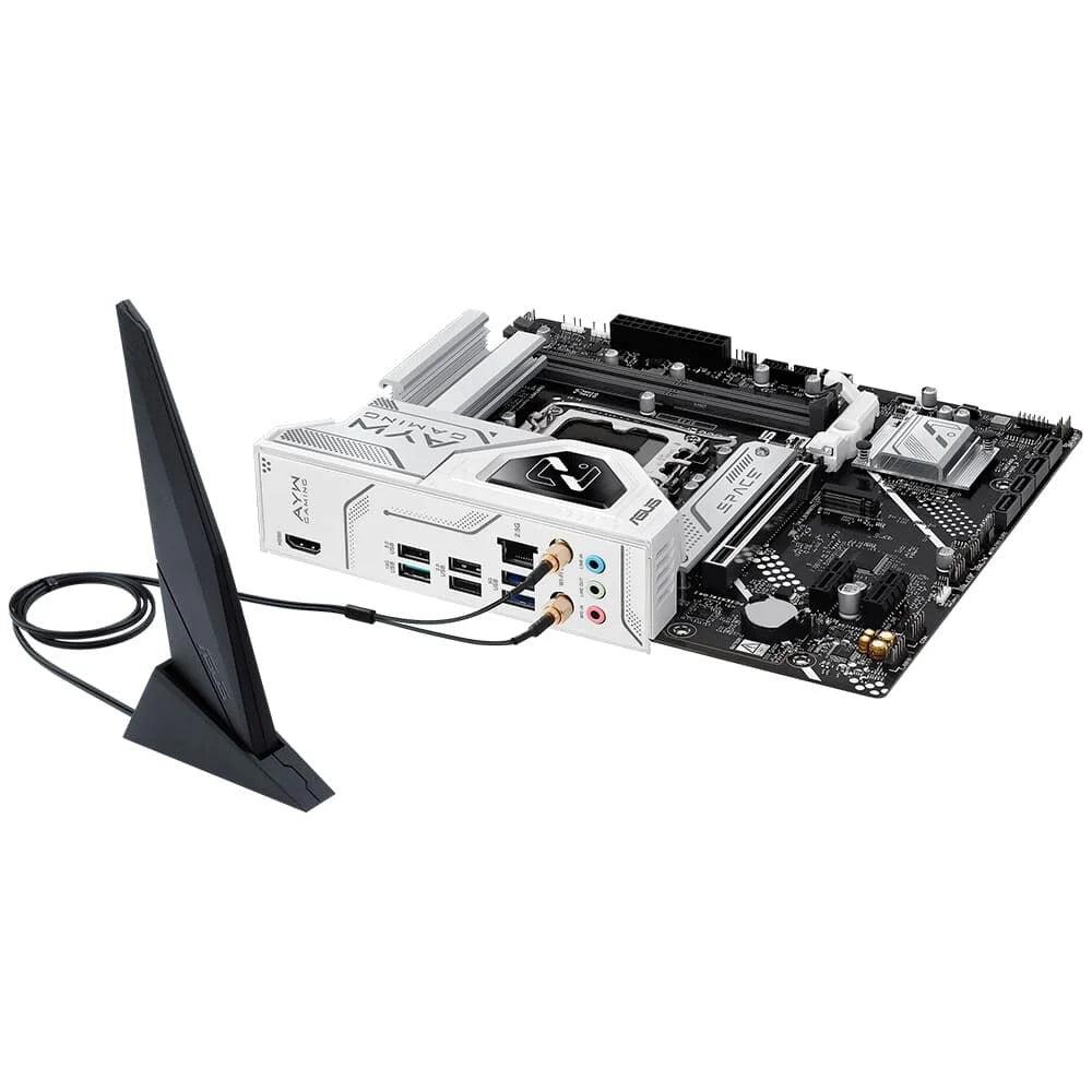 Placa Mae Asus Intel (Lga1851) Ddr5 Micro Atx - B860m Ayw Gaming Wifi