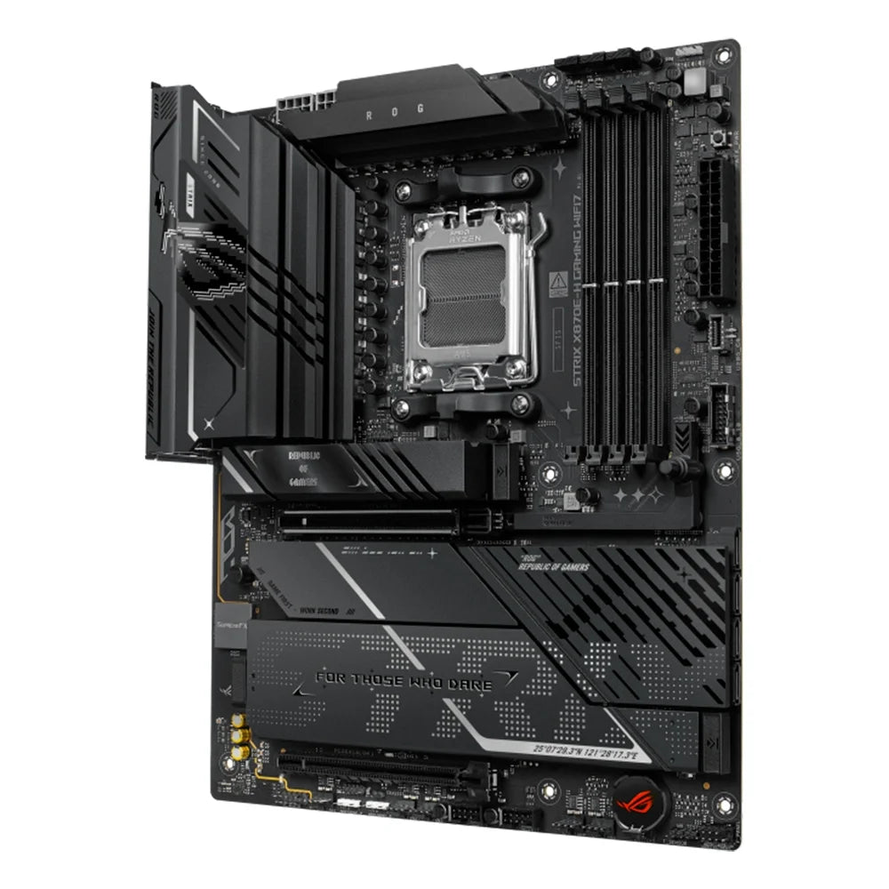 Placa Mae Asus Amd (Am5) Ddr5 Atx - Rog Strix X870e-H Gaming Wifi7
