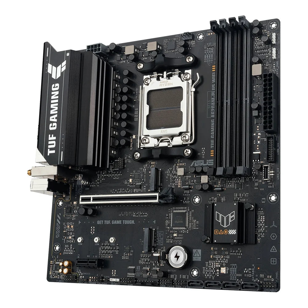 Placa Mae Asus Amd (Am5) Ddr5 Micro Atx - Tuf Gaming A620am-Plus