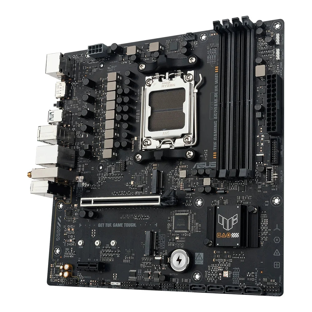 Placa Mae Asus Amd (Am5) Ddr5 Micro Atx - Tuf Gaming A620am-Plus