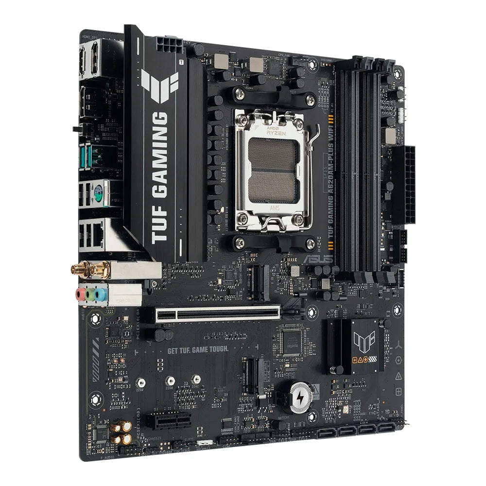 Placa Mae Asus Amd (Am5) Ddr5 Micro Atx - Tuf Gaming A620am-Plus