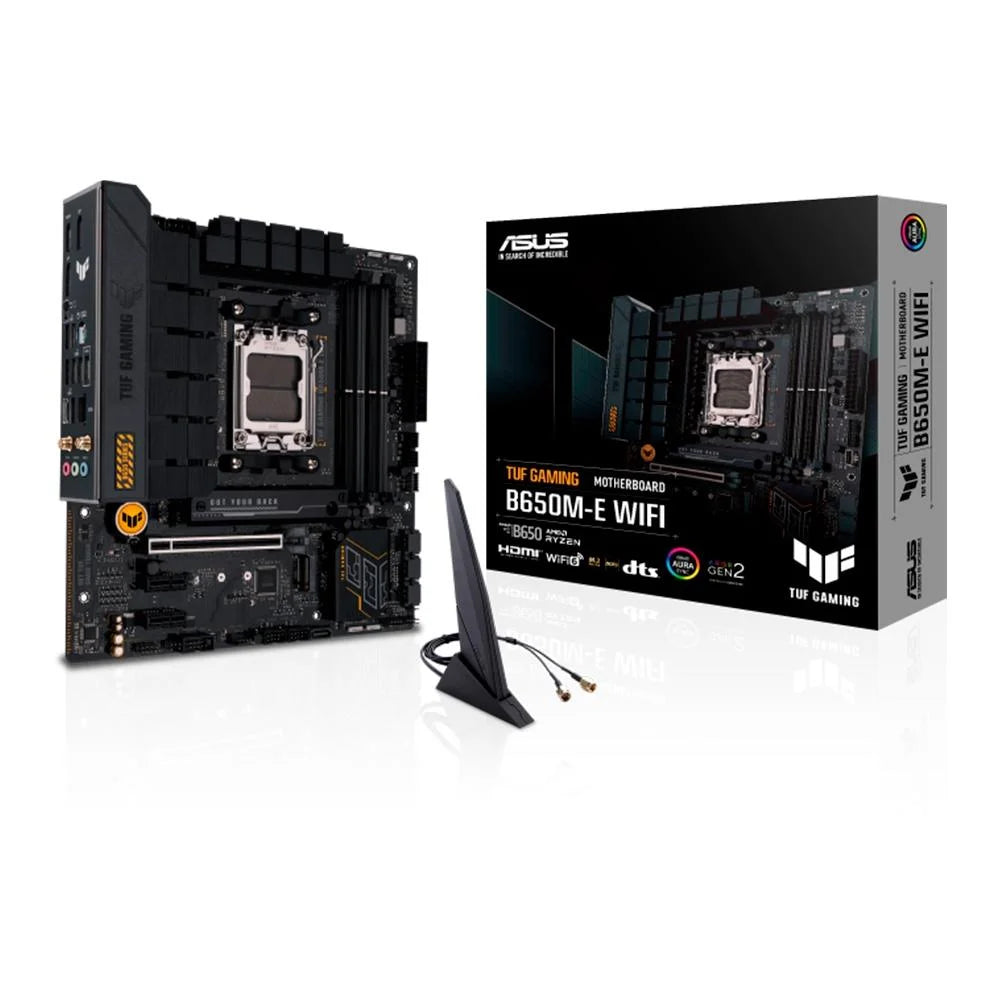Placa Mae Asus Amd (Am5) Ddr5 Micro Atx -Tuf Gaming B650m-E Wifi