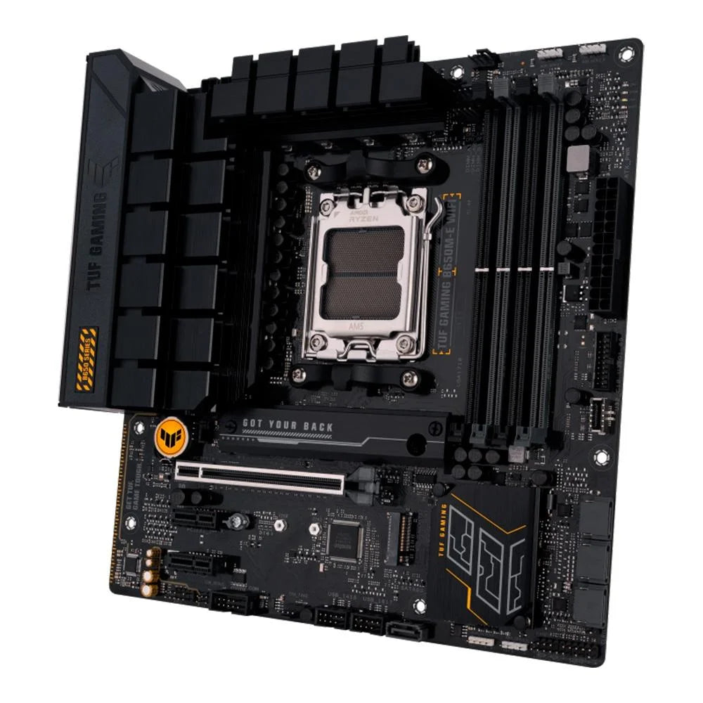 Placa Mae Asus Amd (Am5) Ddr5 Micro Atx -Tuf Gaming B650m-E Wifi