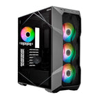 Gabinete Gamer Cooler Master Td500 Max Preto Argb C/Water Cooler e Fonte 850w Gold - Td500v2-Mgnn85-Sl0