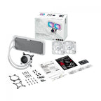 Water Cooler P/ Processador Asus Rog Strix Lc Iii 240mm Argb P/ Intel/Amd Branco - 90rc00s2-M0uay0