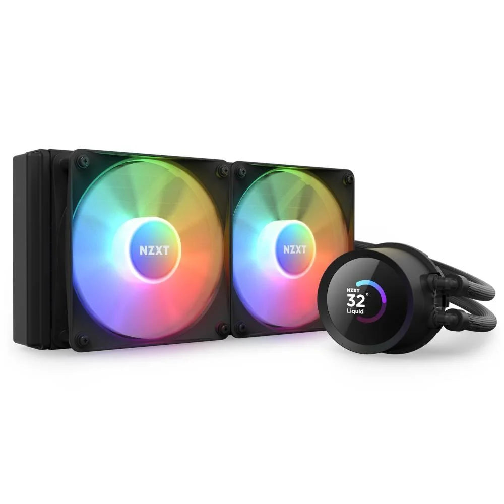 Water Cooler P/ Processador Nzxt Kraken 240 Rgb P/ Intel/Amd Preto - Rl-Kr240-B1